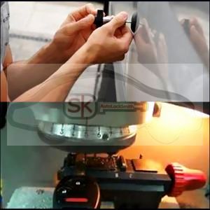 Photo picking car lock, and special auto key cutting equipment