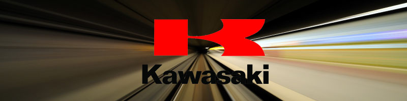 Kawasaki logo to illustrate key and lock repair and replacement for Kawasaki