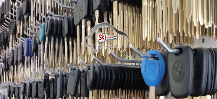 Spare key cut on site photo of keys to illustrate lost keys replacement service by SK AutoLockSmith